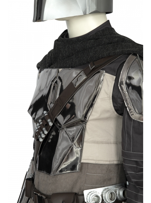 Crisis On Infinite Earths The Mandalorian Halloween Cosplay Costume Set Without Helmet