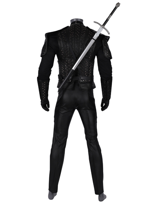 TV Drama The Witcher Gwynbleidd Geralt Of Rivia Halloween Cosplay Costume Full Set