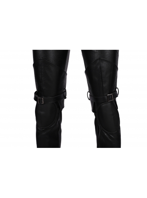 Final Fantasy VII Remake Sephiroth Black Windbreaker Suit Halloween Cosplay Costume Full Set