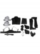 Final Fantasy VII Remake Sephiroth Black Windbreaker Suit Halloween Cosplay Costume Full Set
