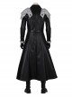 Final Fantasy VII Remake Sephiroth Black Windbreaker Suit Halloween Cosplay Costume Full Set