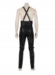Final Fantasy VII Remake Sephiroth Black Windbreaker Suit Halloween Cosplay Costume Full Set