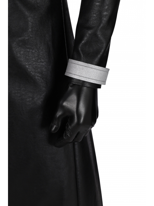 Final Fantasy VII Remake Sephiroth Black Windbreaker Suit Halloween Cosplay Costume Full Set