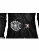 Final Fantasy VII Remake Sephiroth Black Windbreaker Suit Halloween Cosplay Costume Full Set
