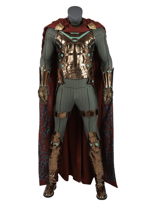 Spider-Man Far From Home Mysterio Battle Suit Halloween Cosplay Costume Full Set