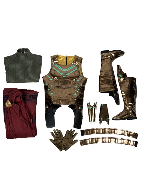 Spider-Man Far From Home Mysterio Battle Suit Halloween Cosplay Costume Full Set