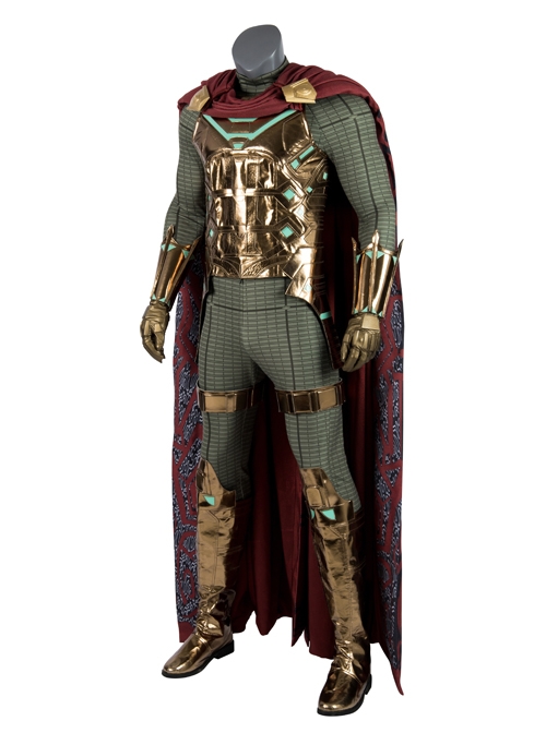 Spider-Man Far From Home Mysterio Battle Suit Halloween Cosplay Costume Full Set