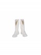 The Flash Season 5 Godspeed August Heart White Battle Suit Halloween Cosplay Costume Full Set