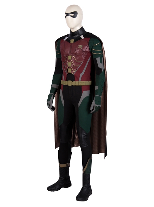 TV Drama Titans Robin Dick Grayson Halloween Cosplay Costume Full Set