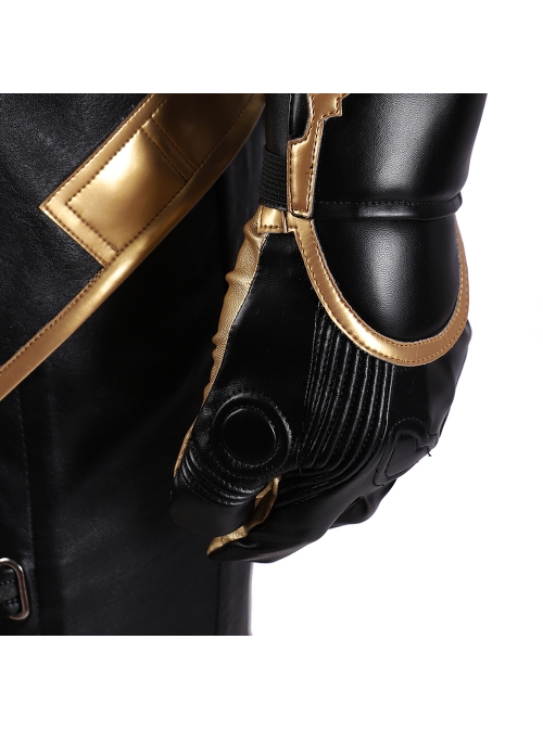 Avengers Endgame Hawkeye Clint Barton Ronin Version Black Battle Suit Halloween Cosplay Costume Full Set