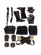 Avengers Endgame Hawkeye Clint Barton Ronin Version Black Battle Suit Halloween Cosplay Costume Full Set