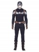 Avengers Endgame Captain America Steve Rogers Pure Color Battle Suit Halloween Cosplay Costume Full Set