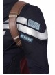 Avengers Endgame Captain America Steve Rogers Pure Color Battle Suit Halloween Cosplay Costume Full Set