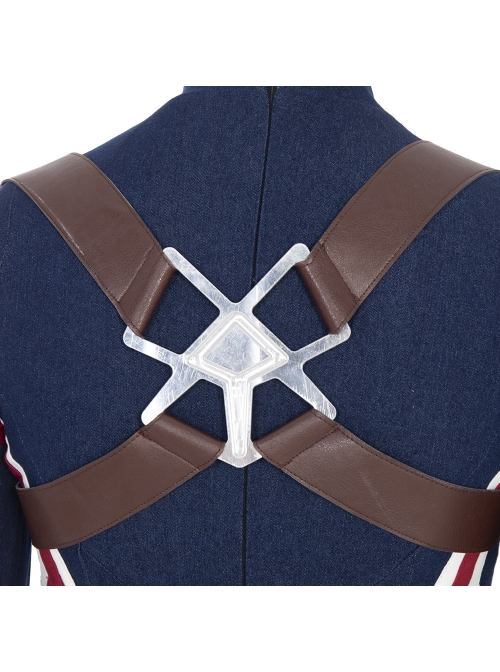 Marvel Animation What If Captain Carter Peggy Carter Halloween Cosplay Accessories Brown Back Straps