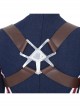 Marvel Animation What If Captain Carter Peggy Carter Halloween Cosplay Accessories Brown Back Straps