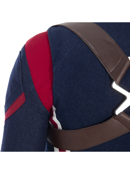 Marvel Animation What If Captain Carter Peggy Carter Halloween Cosplay Accessories Brown Back Straps
