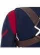 Marvel Animation What If Captain Carter Peggy Carter Halloween Cosplay Accessories Brown Back Straps