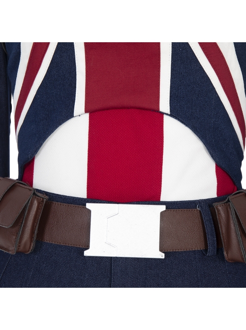 Marvel Animation What If Captain Carter Peggy Carter Halloween Cosplay Accessories Brown Belt Components