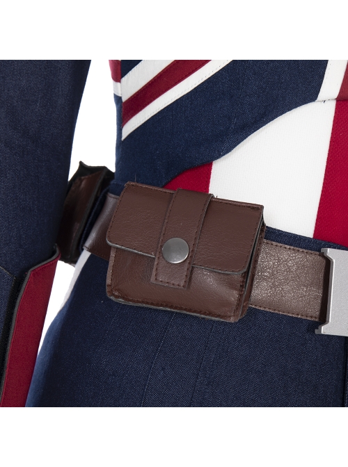 Marvel Animation What If Captain Carter Peggy Carter Halloween Cosplay Accessories Brown Belt Components