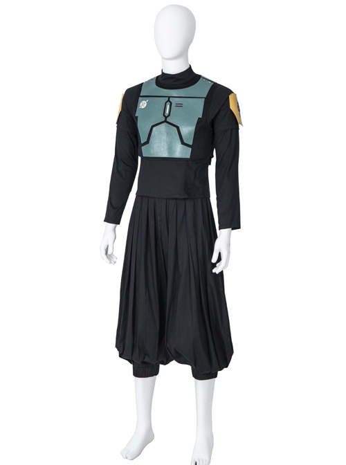 The Mandalorian Season 2 Boba Fett Halloween Cosplay Costume Black Pants