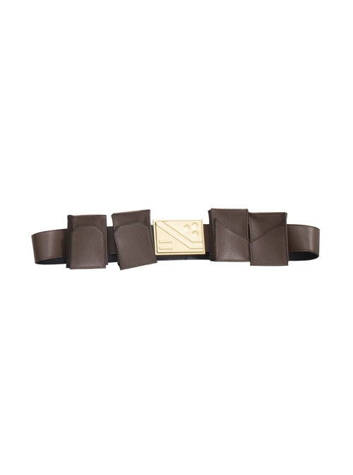 The Mandalorian Season 2 Boba Fett Halloween Cosplay Accessories Brown Belt Components