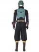 The Mandalorian Season 2 Boba Fett Halloween Cosplay Accessories Black Scarf