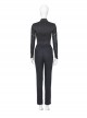 TV Drama Loki Female Loki Sylvie Lushton Halloween Cosplay Costume Upgraded Version Black Top