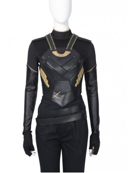 TV Drama Loki Female Loki Sylvie Lushton Halloween Cosplay Costume Upgraded Version Black Vest Armor