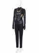 TV Drama Loki Female Loki Sylvie Lushton Halloween Cosplay Costume Upgraded Version Black Vest Armor
