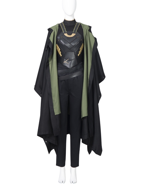 TV Drama Loki Female Loki Sylvie Lushton Halloween Cosplay Costume Upgraded Version Black Pants