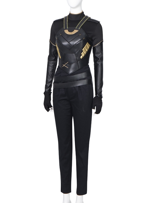 TV Drama Loki Female Loki Sylvie Lushton Halloween Cosplay Accessories Upgraded Version Black Waist Belts