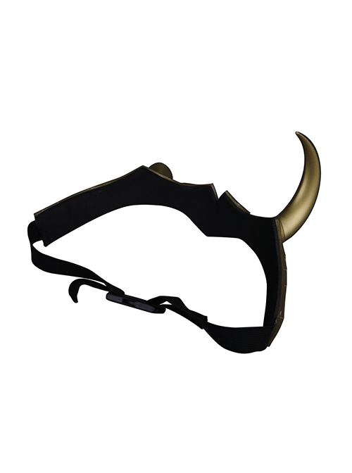 TV Drama Loki Female Loki Sylvie Lushton Halloween Cosplay Accessories Upgraded Version Golden Headwear