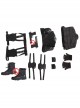 Black Widow Yelena Belova Black Battle Suit Halloween Cosplay Costume Set