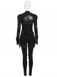 Black Widow Yelena Belova Black Battle Suit Halloween Cosplay Costume Set