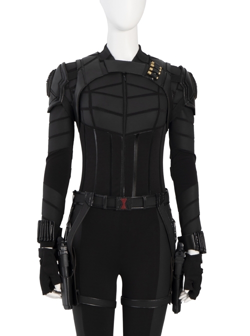 Black Widow Yelena Belova Halloween Cosplay Costume Black Vest Components