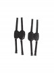 Black Widow Yelena Belova Halloween Cosplay Accessories Black Knee Guards