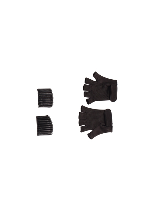 Black Widow Yelena Belova Halloween Cosplay Accessories Black Gloves And Wrist Guards