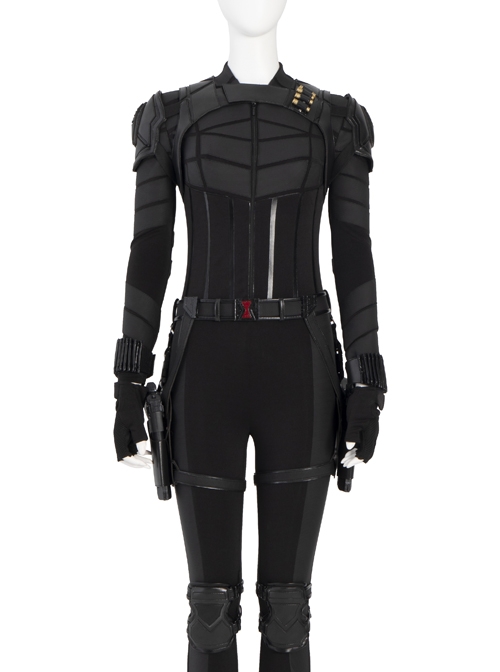 Black Widow Yelena Belova Halloween Cosplay Accessories Black Gloves And Wrist Guards