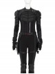 Black Widow Yelena Belova Halloween Cosplay Accessories Black Gloves And Wrist Guards