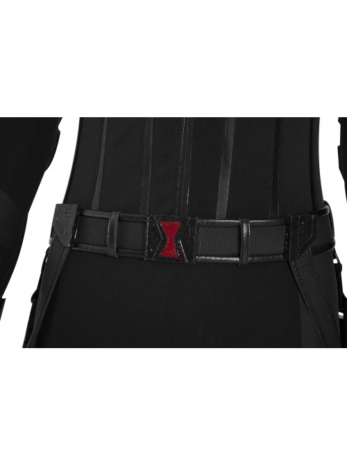 Black Widow Yelena Belova Halloween Cosplay Accessories Black Belt Components