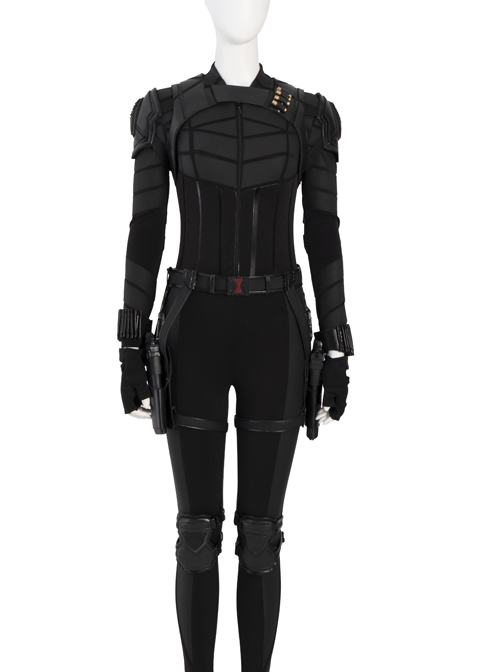 Black Widow Yelena Belova Halloween Cosplay Accessories Black Belt Components
