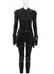 Black Widow Yelena Belova Halloween Cosplay Accessories Black Belt Components