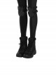 Black Widow Yelena Belova Halloween Cosplay Accessories Black Boots