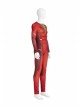 Shazam Fury Of The Gods Shazam Halloween Cosplay Costume Red Bodysuit