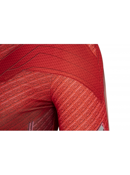Shazam Fury Of The Gods Shazam Halloween Cosplay Costume Red Bodysuit