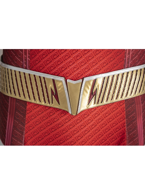 Shazam Fury Of The Gods Shazam Halloween Cosplay Accessories Golden Waist Belt