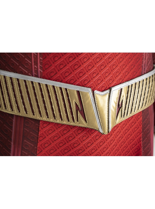Shazam Fury Of The Gods Shazam Halloween Cosplay Accessories Golden Waist Belt