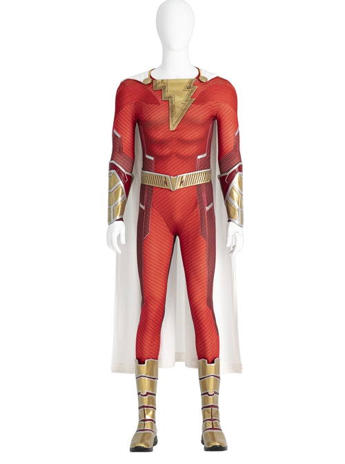 Shazam Fury Of The Gods Shazam Halloween Cosplay Accessories Golden Waist Belt