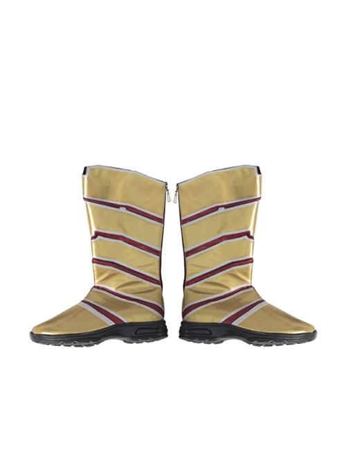 Shazam Fury Of The Gods Shazam Halloween Cosplay Accessories Golden Boots