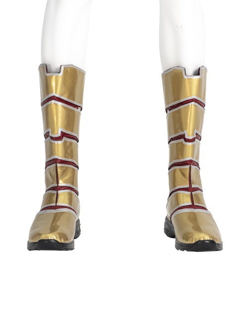Shazam Fury Of The Gods Shazam Halloween Cosplay Accessories Golden Boots